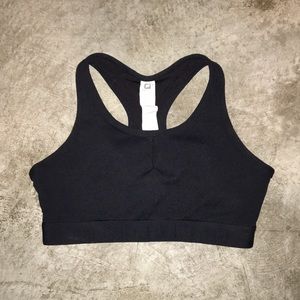 Fabletics Black Sylvia High Support Sports Bra